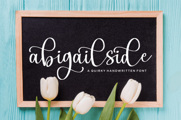Abigailside: A Quirky Handwritten Font for Bold Campaigns