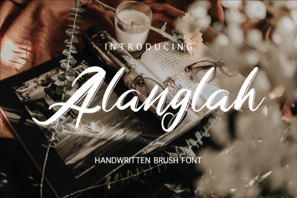 Alanglah Brushed Handwritten Font for Editorial Design