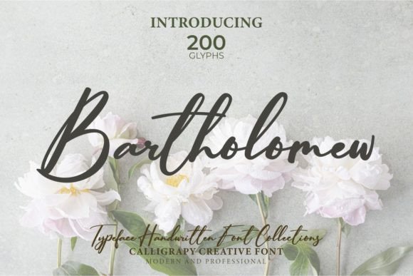 Bartholomew: The Handwritten Font for Branding