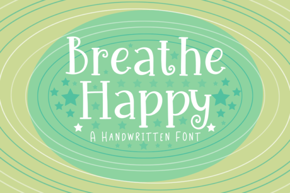 Breathe Happy: A Quirky Handwritten Font for Makers
