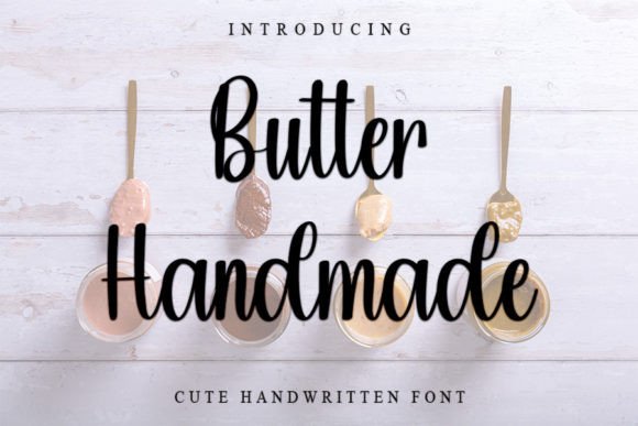 Butter Handmade: A Timeless Script Font for Editorial Design