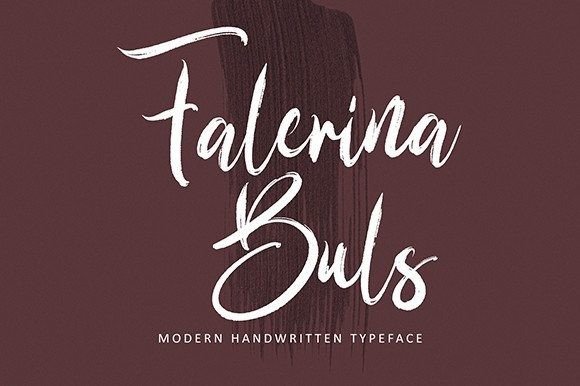 Falerina Buls: The Handwritten Font for Branding