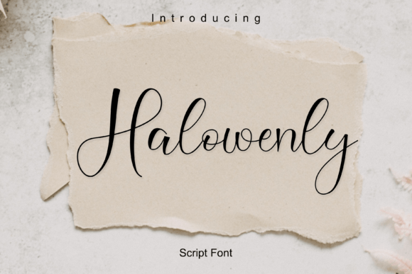 Halowenly Font: Fresh Handwritten Style for Modern Brands