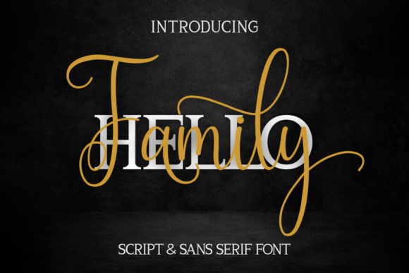 Hello Family Font: Elegant Script for Branding