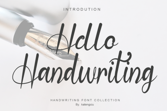 Hello Handwriting: A Script Font for Clear Campaigns