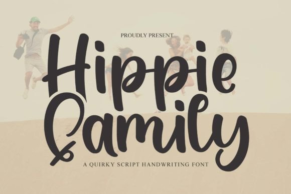 Hippie Family: A Script Handwritten Font for Elegant Editorial Design