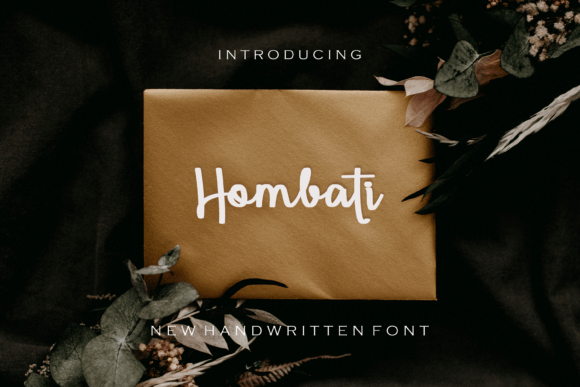 Hombati: A Friendly Handwritten Font for Web Design