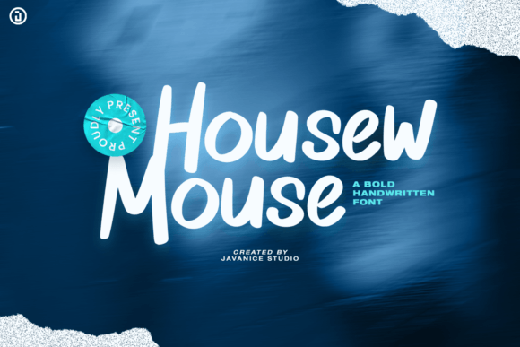 Housew Mouse: A Bold Handwritten Font for Digital Design