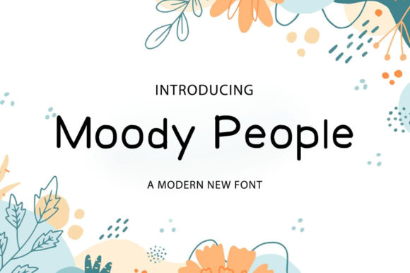 Moody People: A Handwritten Typeface for Modern Editorial Design