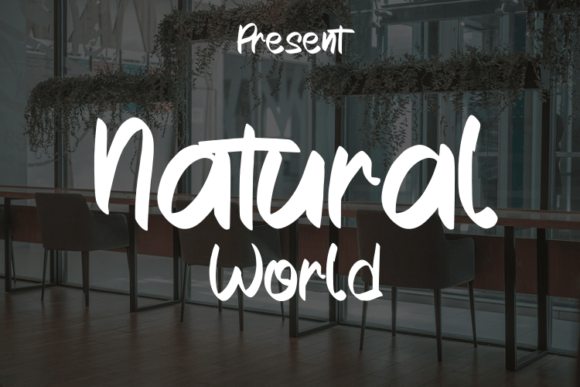 Natural World: A Handwritten Font for Authentic Branding