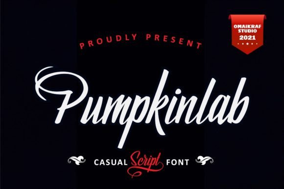 Pumpkinlab: A Casual Handwritten Typeface for Digital Design