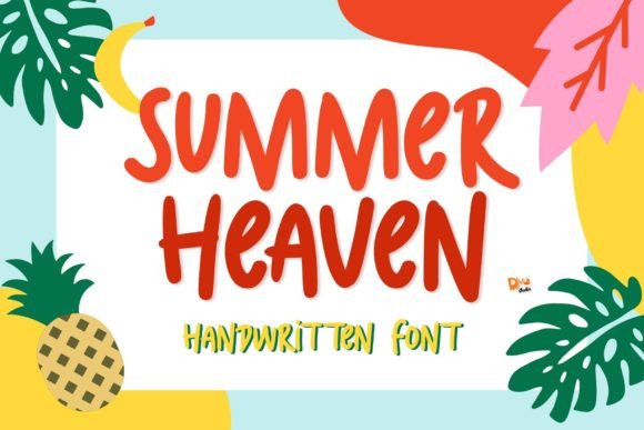 Summer Heaven: A Playful Script Handwritten Font for Makers