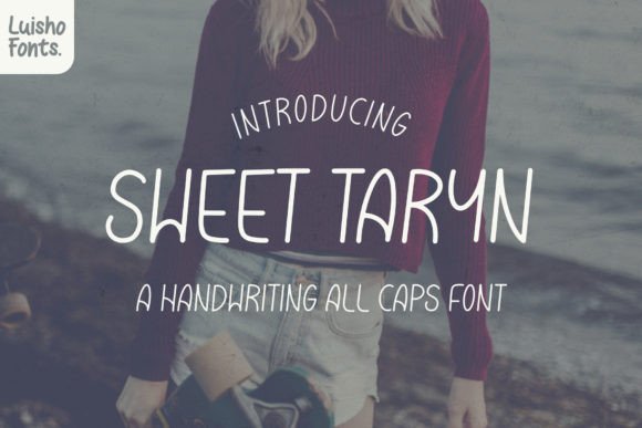 Sweet Taryn: A Handwritten Typeface for Editorial Design