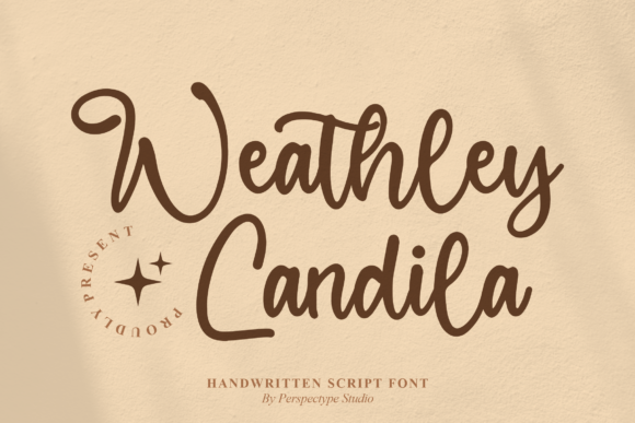Weathley Candila: Elegant Script Handwritten Fonts for Editors