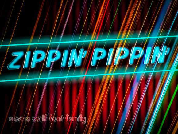Zippin Pippin Font: A Retro Script Review